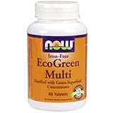 Eco-Green Iron-Free Multi-Vitamins - 60 Tabs