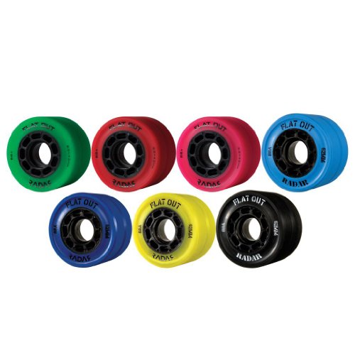 Radar Flat Out Indoor Quad Roller Derby Skate Wheels by Riedell