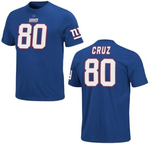 NFL Men's Victor Cruz New York Giants Receiver Tee, XX-Large