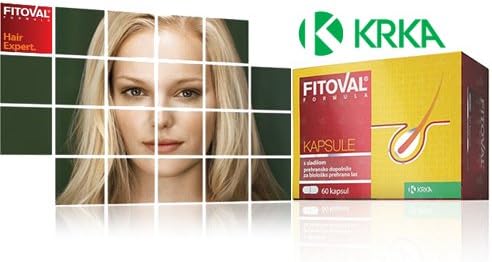 Fitoval® 60 Capsules - Anti Hair Loss Regrowth Hair Strong and Beautiful Hair and Nails