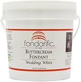 Fondarific Buttercream Wedding White Fondant, 10-Pounds