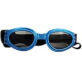 1pc Blue New Fashionable Pet Dog Sunglasses Eye Wear Protection Waterproof Goggles (Blue)