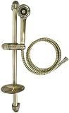 Antique Brass Hand Held Shower Massage Spray Slide Bar