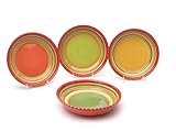 UPC 730384001163 product image for Certified International Hot Tamale Soup/Cereal Bowl, Set of 4 Assorted Designs | upcitemdb.com