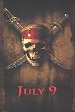 PiRaTeS oF ThE CaRiBbEan Skull Ver B SiNgLe SiDeD OrIgInAl MoViE PoStEr 27 x40
