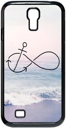 Infinity Anchor Hard Plastic Back Cover Case for Samsung Galaxy S4
