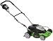 Earthwise 60214 14-Inch 24 Volt Side Discharge/Mulching Cordless Electric Lawn Mower