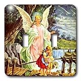Review 3dRose LLC  / Angels - Guardian Angel - Light Switch Covers - double toggle switch