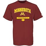 Russell Minnesota Golden Gophers Maroon Football T-shirt