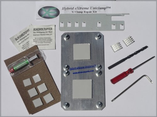 Hybrid eXtreme Uniclamp(TM) X-Clamp Repair Kit (w/ EC-360+Tools+eXtras)