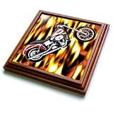 Trivet Picturing Harley-Davidson® Motorcycle