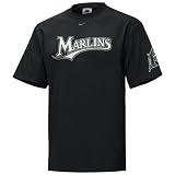 Nike Florida Marlins Black Practice T-shirt