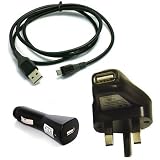 BadBoyz Charger Pack: Mains Adaptor / In Car Charger / Micro USB Data Sync Cable for theHTC: HD2, Bravo, Legend, HD Mini, Amazon: Kindle, BlackBerry: 8220 Pearl, 8520 Curve, 8530, 8900, Bold 9700, Storm 9500, Storm2 9520, 9530, 9550, 9630 LG: BL20 Chocolate, BL40, GD510, GM750, Motorola: Milestone, RAZR2 V9, ROKR E8 Nokia: 3720, 5330, 6600i Slide, 6720, 6730, 6760, 8800, E63, N85, N86 8MP, N900, N96, N97, N97 mini Palm: Pre Vodafone: 360 H1, 360 M1, M1 Samsung: B5722, B7620 Giorgio Armani, C5510, C6112, Galaxy i750, Genio PRO, Genio Qwerty, Genio Touch, H1, Jet, M7500 Emporio Armani, M8910 Pixon12, Omnia HD i8910, Omnia II I8000, Pixon12, S8000, S8300 Ultra Touch, Tocco Ultra Edition Sony Ericsson: Elm, Hazel, Xperia X10 & all other devices with Micro USB