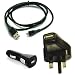 BadBoyz Charger Pack: Mains Adaptor / In Car Charger / Micro USB Data Sync Cable for theHTC: HD2, Bravo, Legend, HD Mini, Amazon: Kindle, BlackBerry: 8220 Pearl, 8520 Curve, 8530, 8900, Bold 9700, Storm 9500, Storm2 9520, 9530, 9550, 9630 LG: BL20 Chocolate, BL40, GD510, GM750, Motorola: Milestone, RAZR2 V9, ROKR E8 Nokia: 3720, 5330, 6600i Slide, 6720, 6730, 6760, 8800, E63, N85, N86 8MP, N900, N96, N97, N97 mini Palm: Pre Vodafone: 360 H1, 360 M1, M1 Samsung: B5722, B7620 Giorgio Armani, C5510, C6112, Galaxy i750, Genio PRO, Genio Qwerty, Genio Touch, H1, Jet, M7500 Emporio Armani, M8910 Pixon12, Omnia HD i8910, Omnia II I8000, Pixon12, S8000, S8300 Ultra Touch, Tocco Ultra Edition Sony Ericsson: Elm, Hazel, Xperia X10 & all other devices with Micro USB
