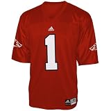 Adidas Arkansas Razorbacks #1 Cardinal Replica Football Jersey