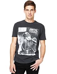 Blue Harbour Pure Cotton Music Icon T-Shirt