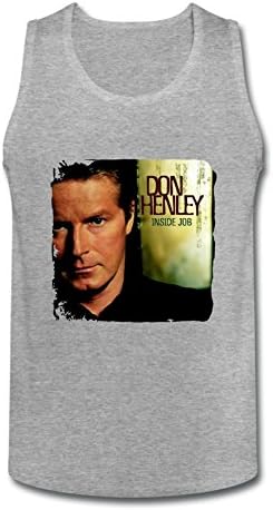 LuQinx Men's Don Henley Design Tank Top