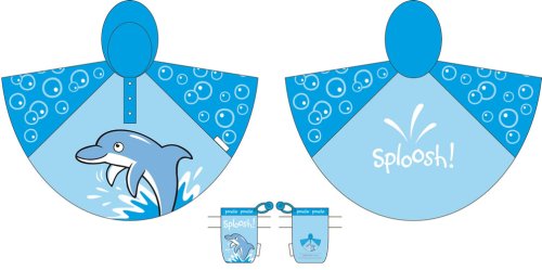 Childrens Toyshop  Toys : Bugzz Kids' Animal Poncho (Kids's) - Blue