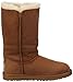 UGG-« Bailey Button Triplet Boot Kids Size 3, Chestnut