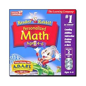 Reader Rabbit Personalized Math 4-6 Deluxe