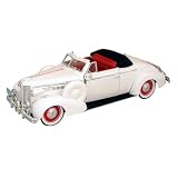 1938 Buick Century Convertible Coupe 1 18 White by Collectable Diecast