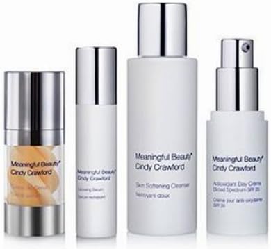 Cindy Crawford MEANINGFUL BEAUTY 4 Piece Advanced Introductory System. 30 Day Kit. Real Results in Just 4 Weeks!