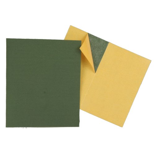kleiber - Patch it - 2 Autocollants réparation tente Vert - 10 x 12 cm