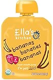 Ella's Kitchen Organic Stage 1, Bananas Bananas Bananas, 2.5 Ounce (Pack of 6)