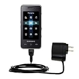 Rapid Wall / AC Charger for the Samsung SGH-F490 - Gomadic Brand w/ TipExchange Technology