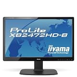 iiyama 24インチワイド液晶ディスプレイ VAパネル LEDバックライト 昇降・ピボット機能搭載 HDMIケーブル同梱モデル マーベルブラック PLXB2472HD-B1