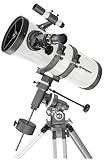 Details zu "Bresser Pollux 150/1400 Teleskop inkl. Stativ und EQ-Montierung" Details zu "Bresser Pollux 150/1400 Teleskop inkl. Stativ und EQ-Montierung"