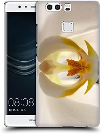 Official Elena Kulikova White 1 Orchids Hard Back Case for Huawei P9 Plus
