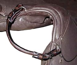 PREMIUM Rolled Leather Grab / Carry Strap for English Saddle