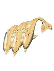 CleverEves 14K Gold Pendant Dolphins 12.3 - Gram(s)