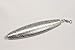 Silver Hammered Diamond Jigs with Gamakatsu Siwash hooks
