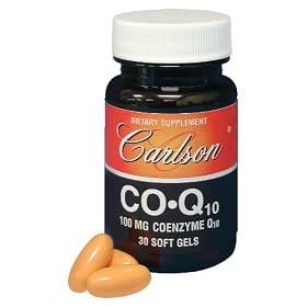 Carlson Laboratories - Co Q-10, 100 mg, 30 softgels