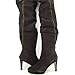 Kelsi Dagger Women's Ebony Thigh High Boot,Brown,6.5 M US