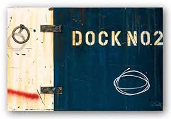 Shipyard by Luis Sanchez 36"x24" Art Print Poster