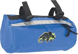 Jandd Kid's Handle bar Bag, Blue Dinosaur BG2500