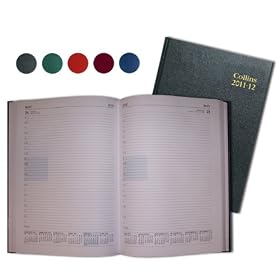 Collins Academic Diary A4 Day to a Page Appointment 2011/2012 Assorted 44M