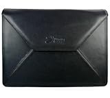 ULTIMATEADDONS Black Leather Sleeve Pouch Case for Dell Inspiron 11Z 11.6 Netbook's
