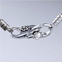 Faux Pearl Dangle Clasp European Beads Silver - Pandora Bead & Bracelet Compatible