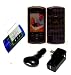 Premium Smoke TPU Rubber Skin Case Cover with Screen Guard Protector Usb Cars Auto Plug in Cigarette Lighter Power Charger and Usb Home Travel Charger with New Smart Ic Chip and LED Light Indicator Technology and Belt Clip for Sony NWZ S544 S545 S540 S-544 S-545 S-540 2gb 4gb 8gb Mp3 Music Player