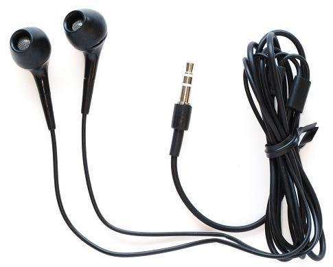 412Oibs0KjL Black Stereo Earphone Headphones For Archos, Blackberry, Creative & Any Other 3.5mm Audio Device!