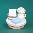 Clean Laundry Candle Topper by Annalee Clean Laundry Candle Topper by Annalee