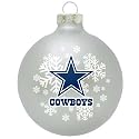 NFL Football Team Small Painted Round Christmas Tree Ornament