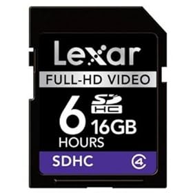 Lexar Media 16GB Secure Digital High Capacity(SDHC) Card Class 4