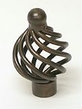 Top Knobs, Dakota - M778, Small Flower Twist Knob in Oil Rubbed Bronze
