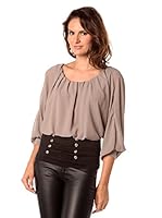 Le dressing de zoe Blusa Napitia (Taupe)