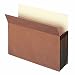 Smead Pockets, Letter Size, Straight Cut, 5-1/4 Inch Expansion, Rollover Tyvek at Top-reinforced sides, Redrope, 50 Per Ctn (73810)